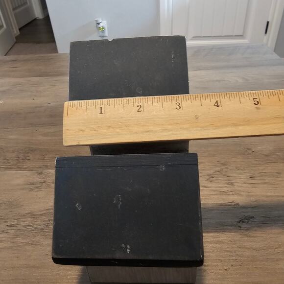 Vintage Cat Wood House Container 3 Pull Out Drawers Kitty 90s Cottage Retro - Picture 14 of 14